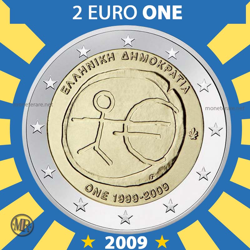 2 Euro Grecia 2009