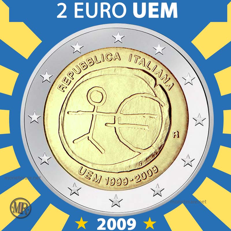 2 Euro 2009 Italia UEM