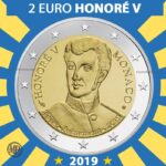 2 Euro Monaco 2019 Honorè V