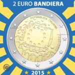 2 Euro Italia 2015 "Bandiera"