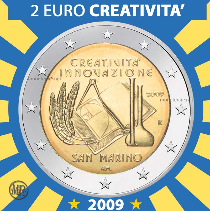 2 Euro San Marino 2007 Creatività e Innovazione