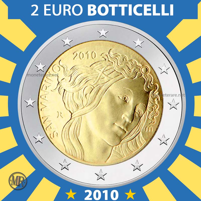 2 Euro San Marino 2010 Botticelli