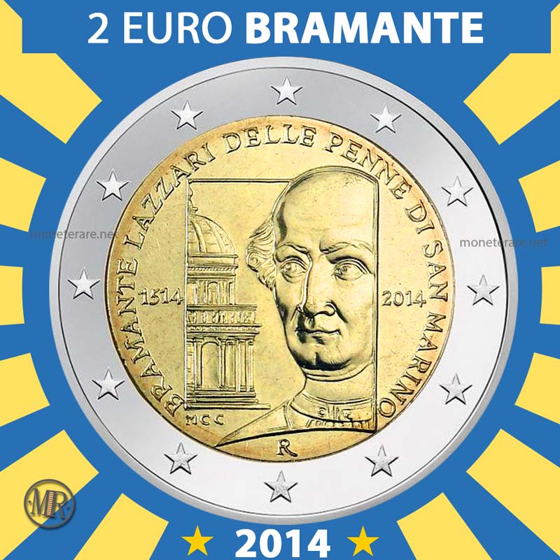 2 Euro San Marino 2014 Bramante