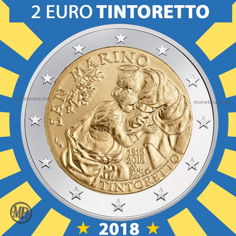 2 Euro San Marino 2018 Tintoretto