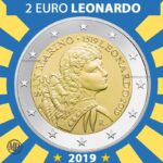 2 Euro San Marino Leonardo 2019