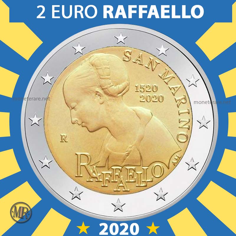 2 euro San Marino 2020 Raffaello