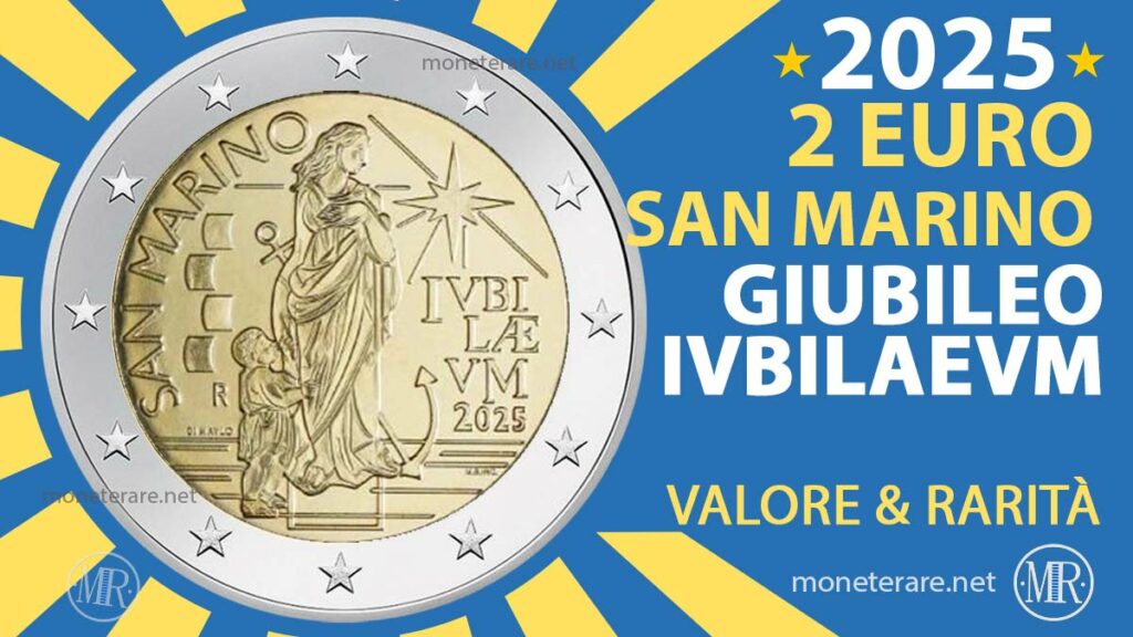 La moneta commemorativa da 2 Euro San Marino 2025 Giubileo