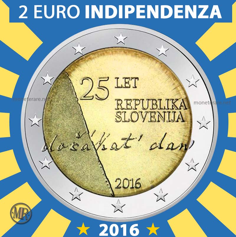 2 Euro Slovenia 2016