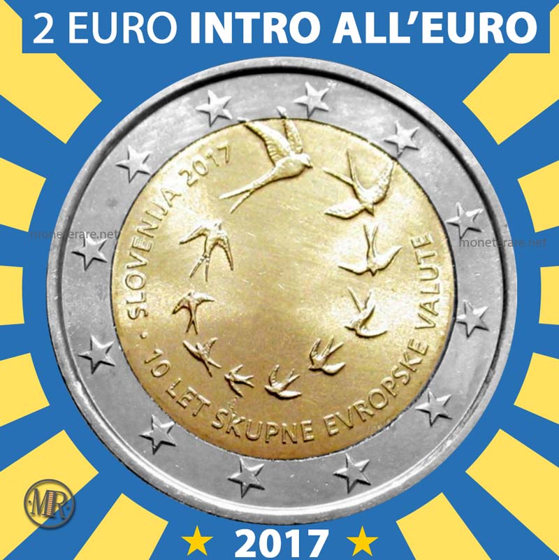 2 Euro Slovenia 2017