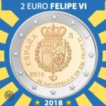 2 Euro Spagna 2018