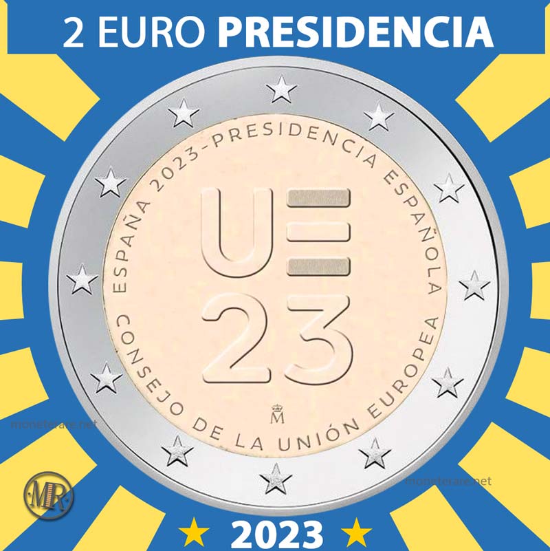 2 euro 2023 Spagna