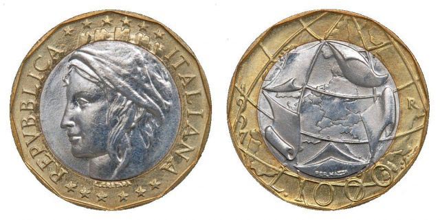 1000 Lire 1997 Sbagliata