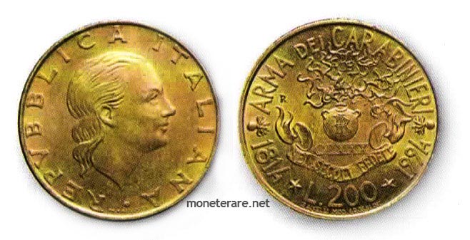 200 lire rare 1994
