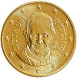 50 Cent Euro vaticaan paus francesco