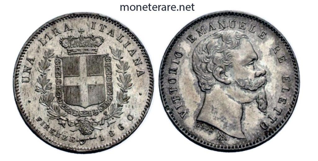 1 Lira Firenze 1860 1 Lira Firenze 1860