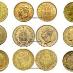 Una collezione d'esempio di Monete Rare con soli Marenghi D'Oro