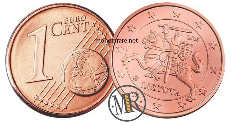 1 cents Lithuanian Euro Coins
