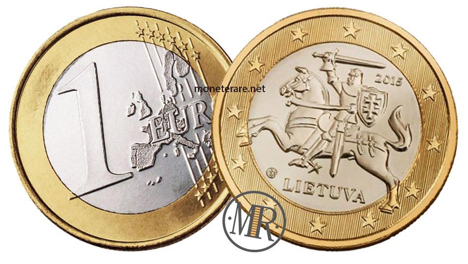 1 Euro Lithuanian Coins
