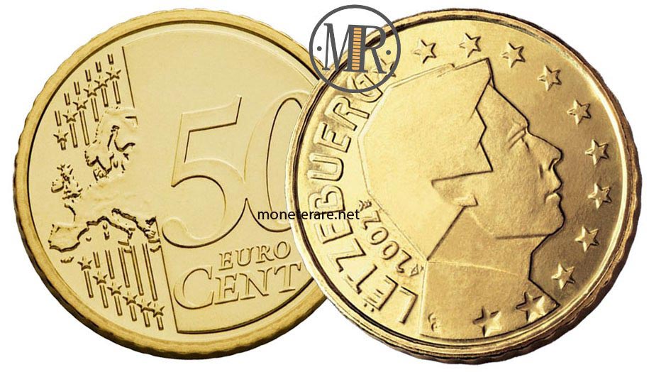 50 Centesimi Euro Lussemburgo