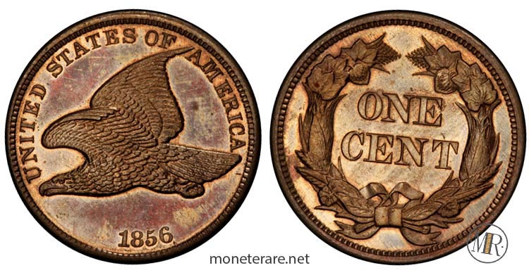 monete-americane-rare-Centesimo-dollari-rari-1856-Flying-Eagle-most-valuable-pennies