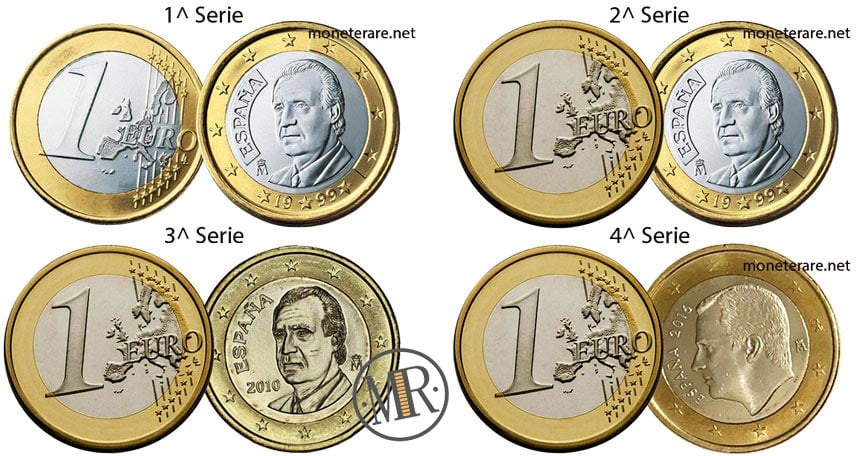 Spanish Euro Coins Value Of Rare Euro Spanish Coins Moneterare