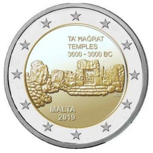 Monete da 2 Euro Commemorative malta 2019