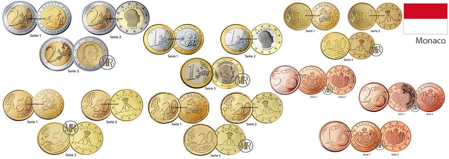 Monete Euro Monaco