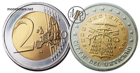 2 Euro Vatican 2005