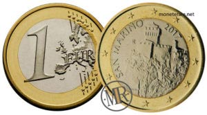 1 euro san marino 2019