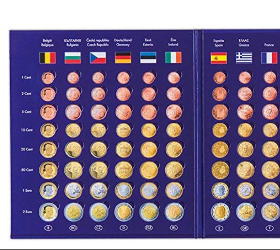 Raccoglitore Monete per Euro Collezione