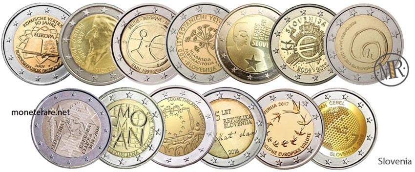 2 Euro Commemorativi Slovenia
