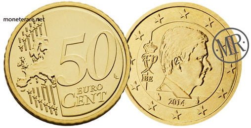 50 Centesimi Euro Belgio Quarta Serie