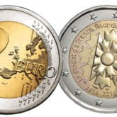 2 Euro Commemorativi Francia 2018 - Fiordaliso