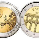 2 Euro Commemorativi Spagna 2016 Acquedotto di Segovia