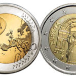 2 Euro Commemorativi Spagna 2018 Patrimonio dell'umanitàSantiago de Compostela