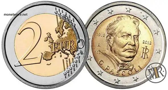 2 euro 2012 pascoli