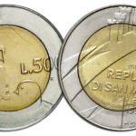 500 Lire San Marino Bimetalliche 1990 La Pace