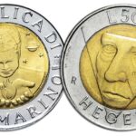 500 Lire San Marino Bimetalliche 1996 Hegel