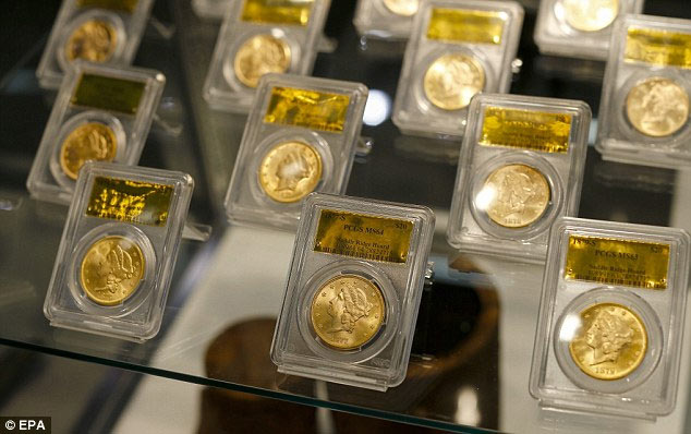 Vendere oro nei negozi di monete