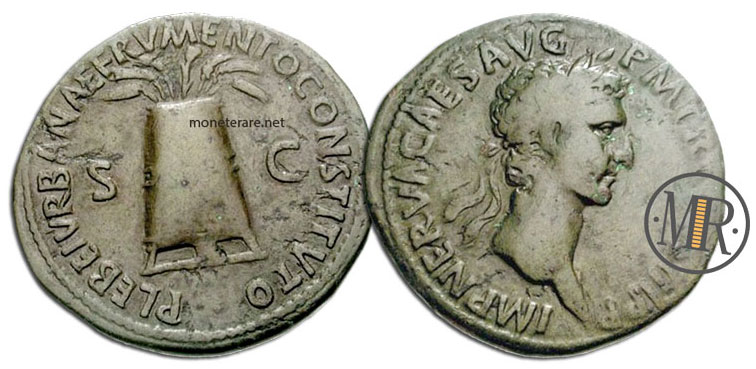 Sesterzio di Nerva Modio
