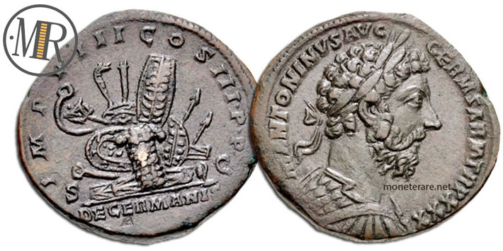 Sesterzio Marco Aurelio
