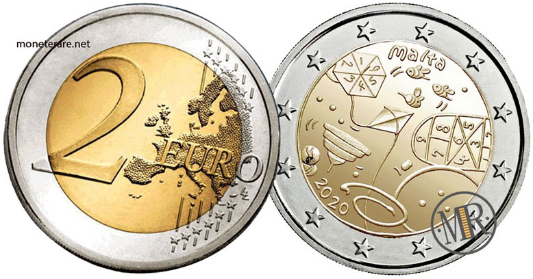 2 Euro Malta Commemorative Coins | Images and Values | Moneterare.net