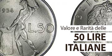 monete da 50 lire italiane catalogo e valore