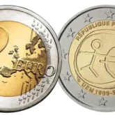 2 Euro Francia 2009 - 10° anniversario dell’Unione Economica e Monetaria