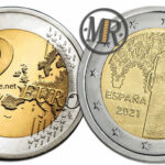 2 Euro Commemorativi Spagna 2021 Toledo