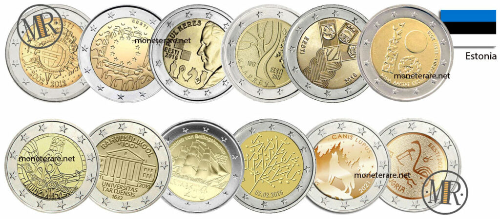 2 Euro Commemorativi Estonia
