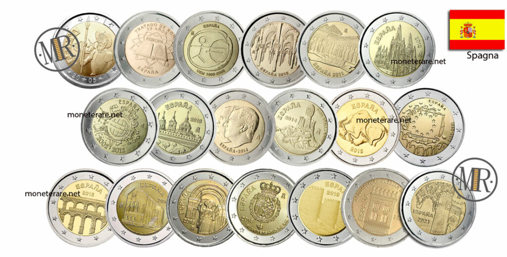 2 Euro Commemorativi Spagna