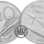 10 lire 1980 valore moneta spiga