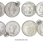 valore delle 100 lire monete