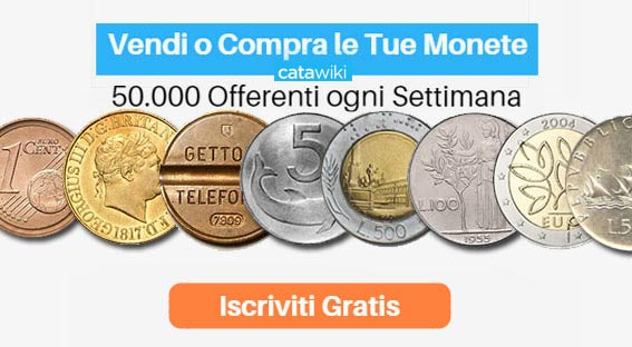 banner per vendere o comprare monete online su catawiki